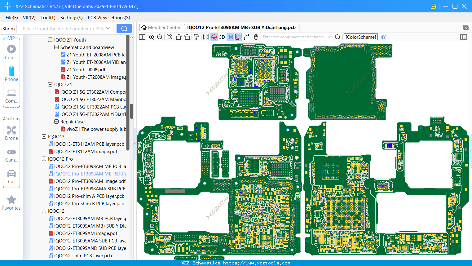 VIVO IQOO12 Pro-ET3098AM MB+SUB bitmap